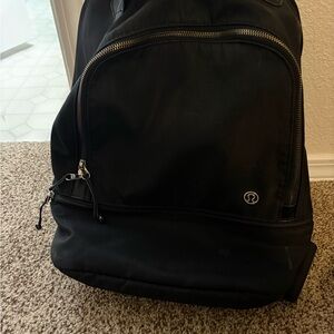 lululemon athletica black backpack